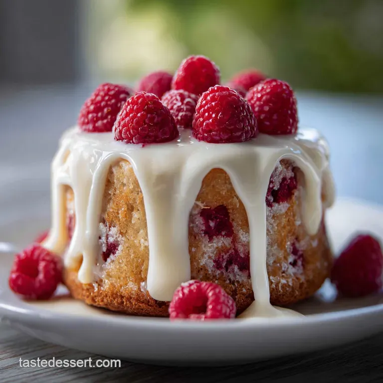 White Chocolate Raspberry Dream Cake