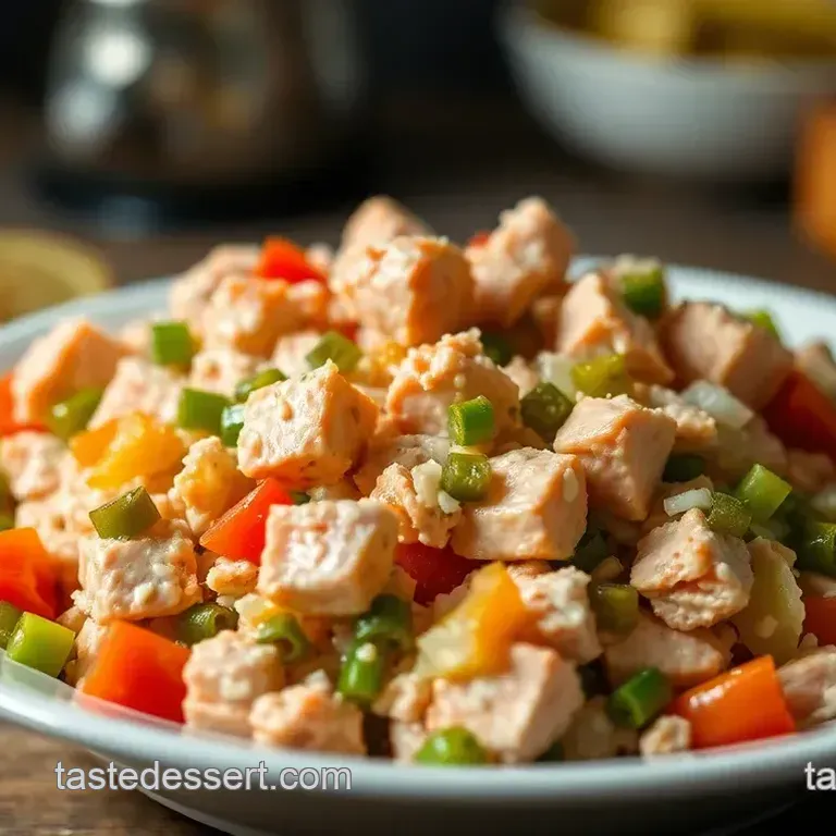 Zesty Canned Salmon Salad: A Quick and Tasty Delight