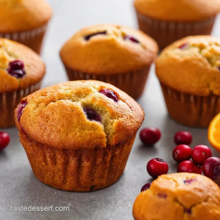 Zesty Cranberry Orange Muffins Sunshine in Every Bite