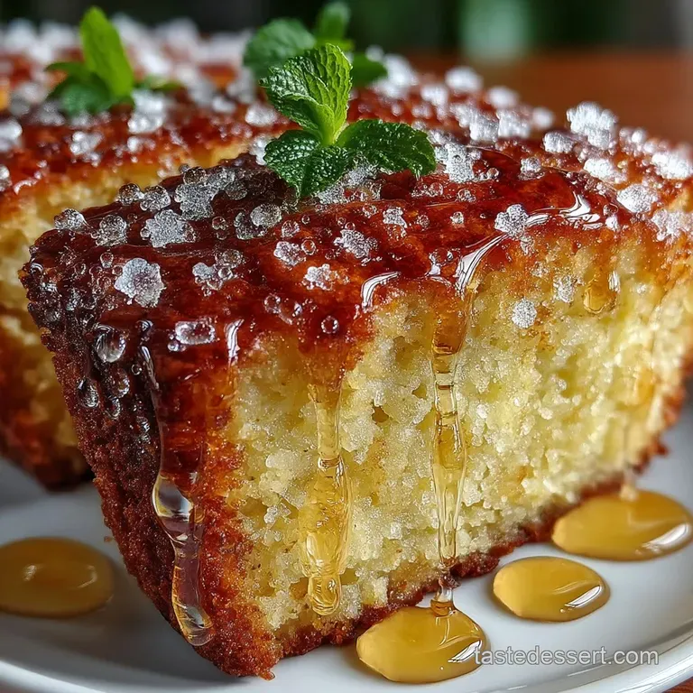 Sunshine Lemon Drizzle Cake Zesty Moist and Absolutely Irresistible presentation
