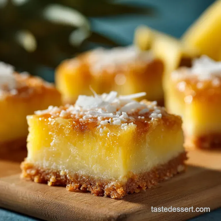 Pineapple Bars Recipe Easy Zesty Crumble Bars with Oatmeal Crust