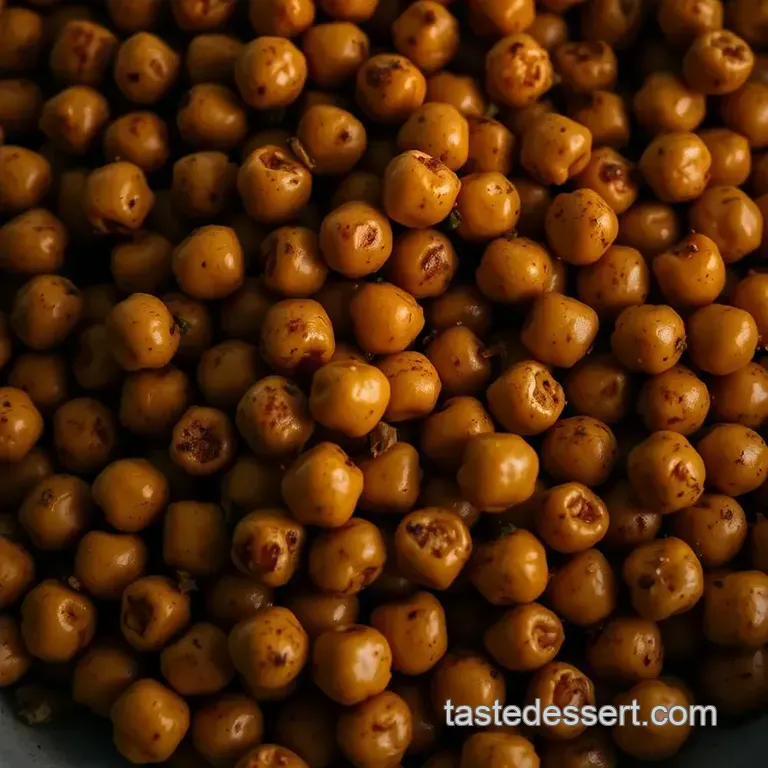 Zesty Roasted Chickpeas: A Delightfully Spicy Snack with Custom Heat presentation