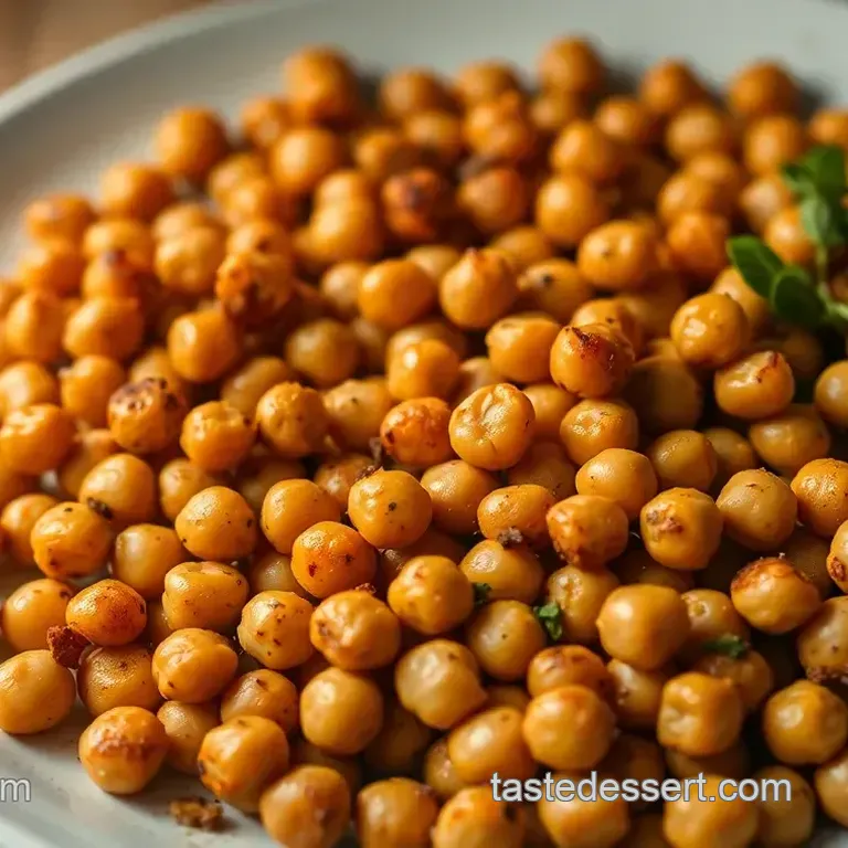 Zesty Roasted Chickpeas: A Delightfully Spicy Snack with Custom Heat