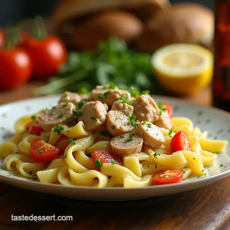 Zesty Tuna Pasta Salad The Ultimate DeliStyle Classic presentation