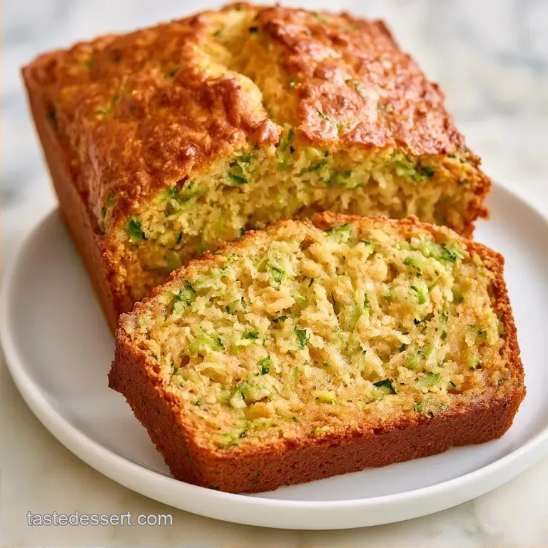 Homemade Zucchini Bread with Cinnamon