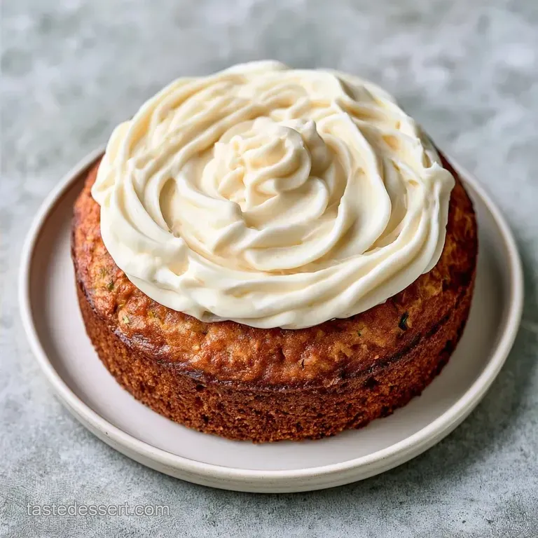 Zucchini Cake with Cream Cheese Frosting
