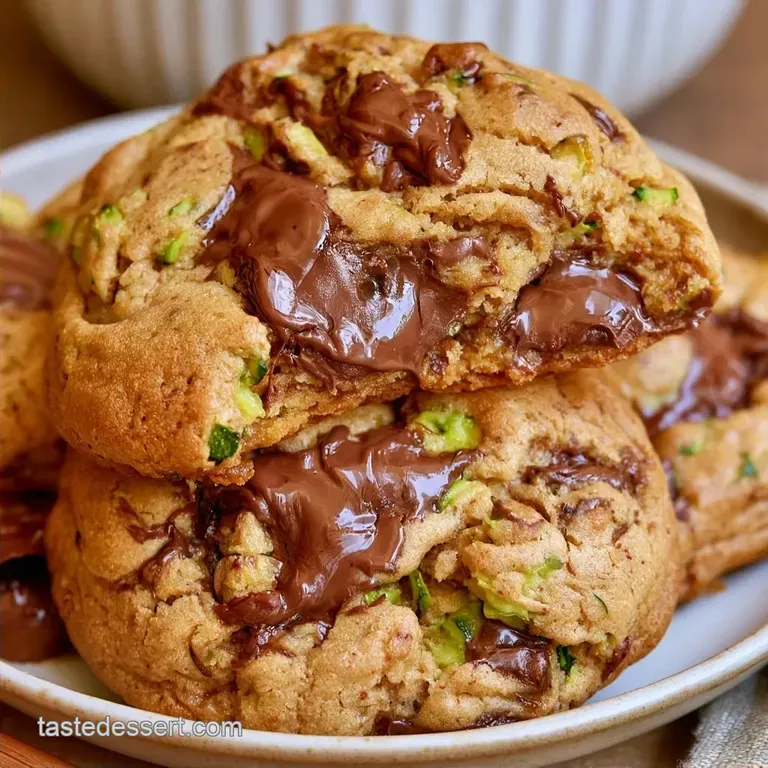 Zucchini Chocolate Chip Cookies in 30 Minutes