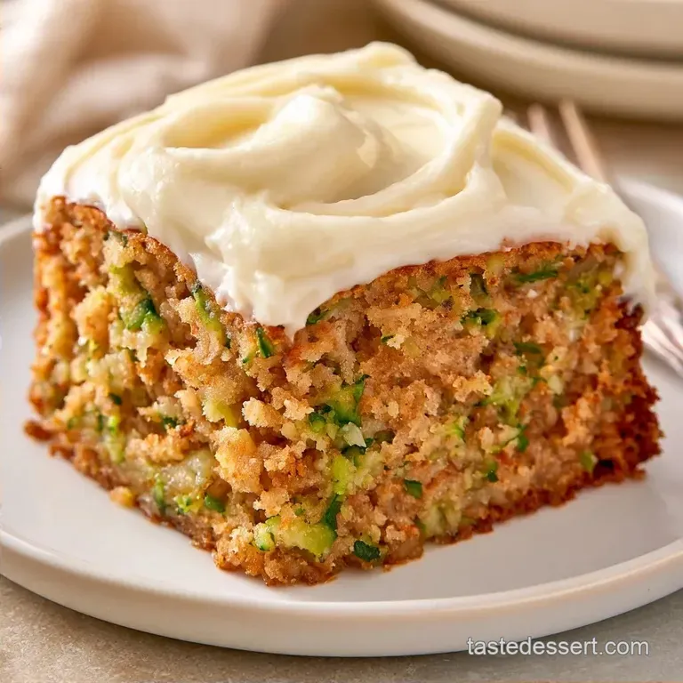Zucchini Sheet Cake with Cream Cheese Frosting